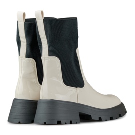 Lakovaný Workers DES925M-BE béžový 2