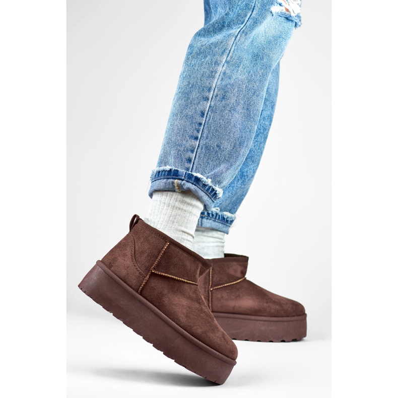 Sněhule Model 2818BR Brown - PRIMO hnědý 2