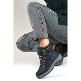 Trekingové boty Model 1696-1B Černá - PRIMO černý 2