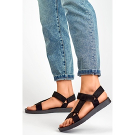 Dámské sportovní sandály LEI530B černá 1