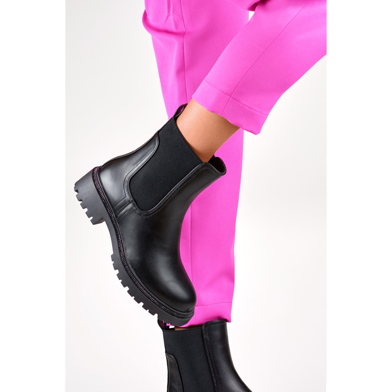 Chelsea Boots Insulated RXJ-210B black černý 2