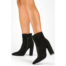 Boty Model D7959B Černé - PRIMO černý 1