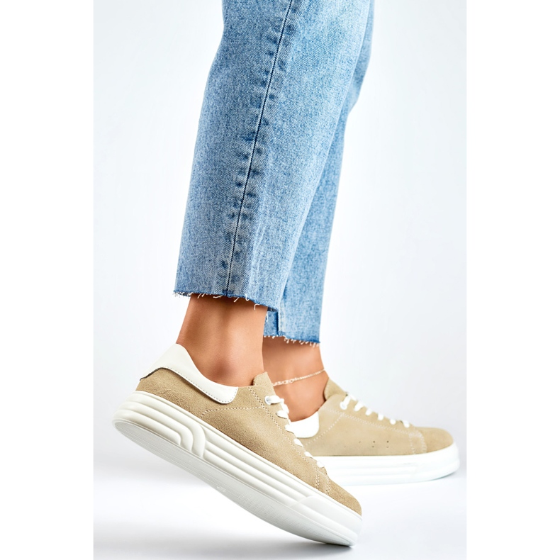 Dámská sportovní obuv GD-XF-113BE béžová béžový 1