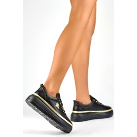 Dámská sportovní obuv s ozdobou GD-XF120C-B, černá 1 Dámská sportovní obuv s ozdobou GD-XF120C-B, černá 1