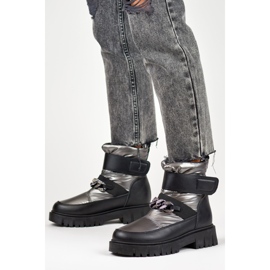 Sněhule Model JH-5SI stříbrná stříbro 1