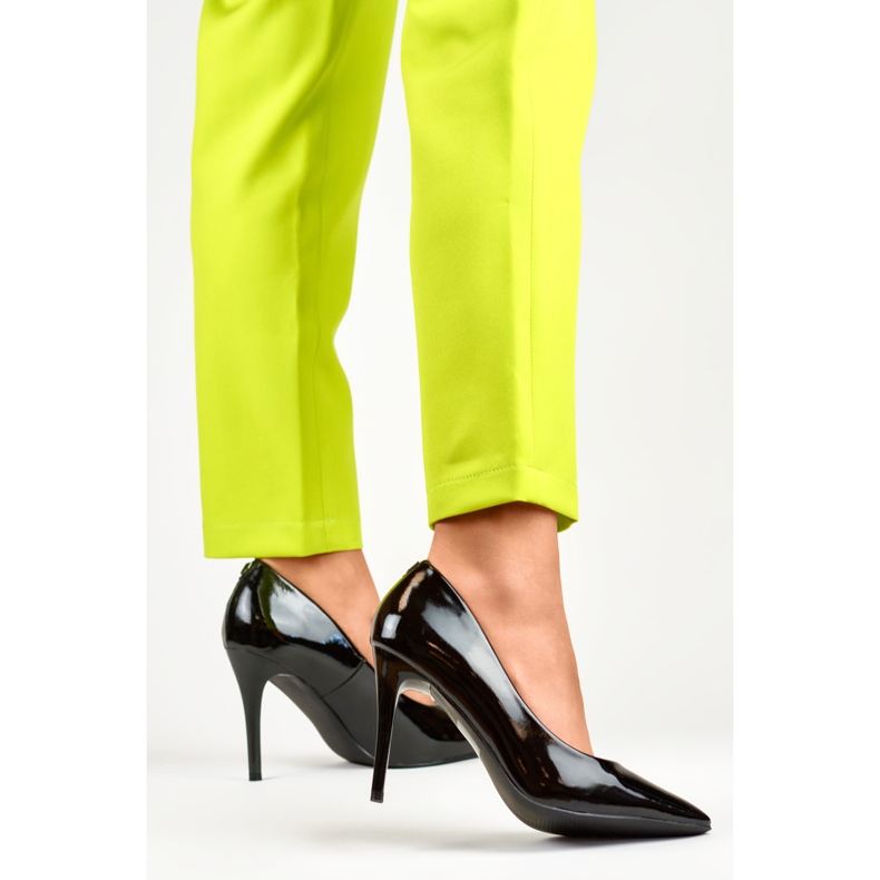 Vysoké podpatky Model GD-FL59B Black černý 2