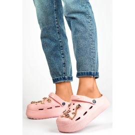 Sandálové žabky Model PT-1P Růžové - PRIMO růžový 1