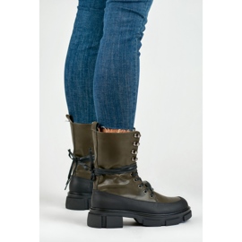 Workers Model Garlin JH21-31GR Black/Green - PRIMO zelená 2