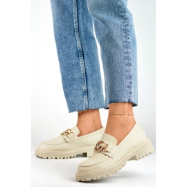 Boty Model S8320-2BR Béžová - PRIMO béžový 1