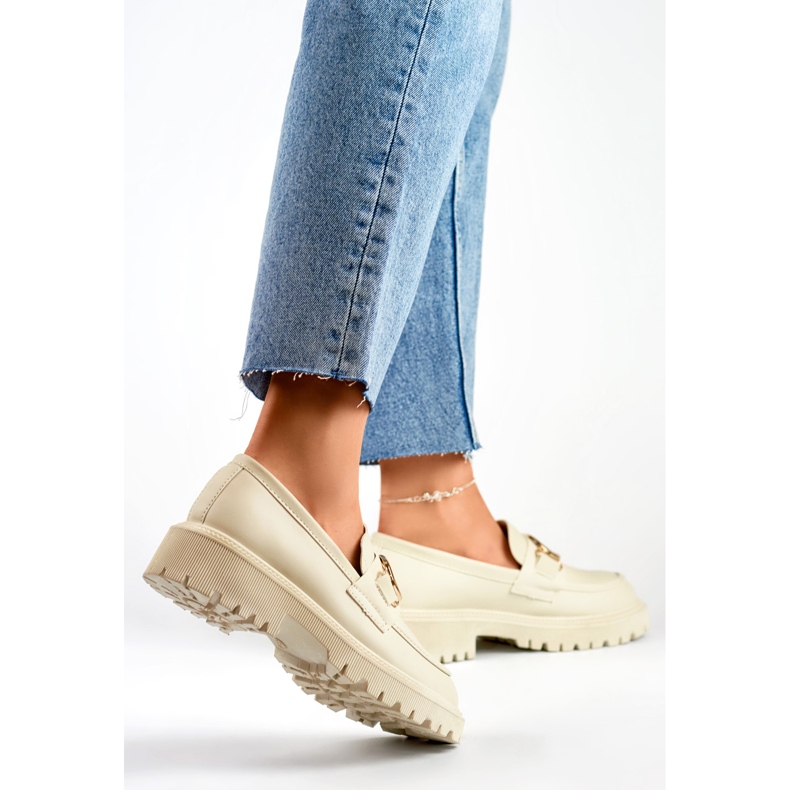 Boty Model S8320-2BR Béžová - PRIMO béžový 2