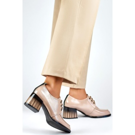 Dámská obuv GD-FL439-D.BE béžová béžový 1