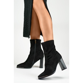 Boty Model GD-FL2098B Černá - PRIMO černý 2