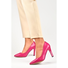 Vysoké podpatky Model GD-FL360R Pink - PRIMO růžový 1