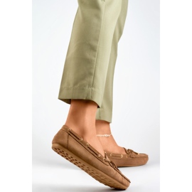 Mokasíny Model QQ5KH Brown - PRIMO hnědý 2