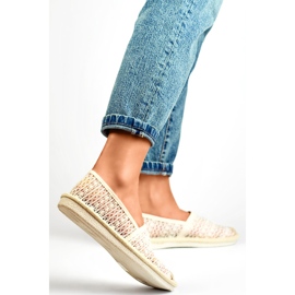 Dámské espadrilky XY2832-3BE béžový 1