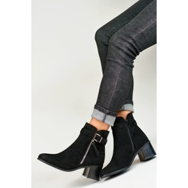 Model 5733B Černé kozačky - PRIMO černý 1