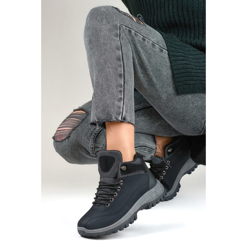 Trekingové boty Model B771B Černá - PRIMO černý 2