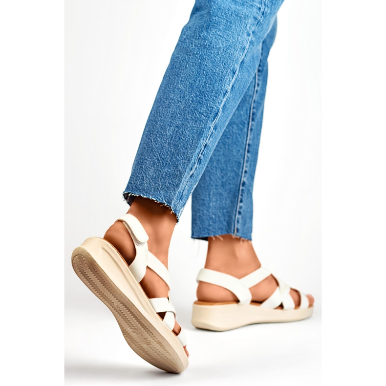 Dámské sandály QQ-397W bílý 1