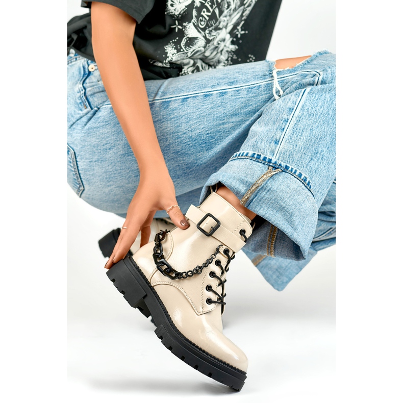 Workers Model 250013BE-LA Béžový lak - PRIMO 1