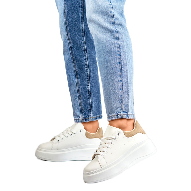 Sportovní obuv Model LL23171KH Bílá/Béžová - PRIMO bílý 1