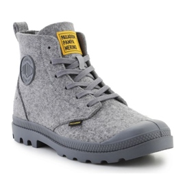 Palladium Pampa Hi Merino boty 74377-027-M Grey šedá 1