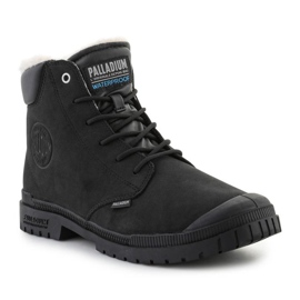 Boty Palladium sp20 Cuff Leather Waterproof Wl 79067-008-M černý 1