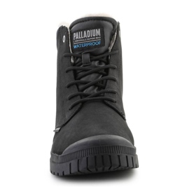 Boty Palladium sp20 Cuff Leather Waterproof Wl 79067-008-M černý 2