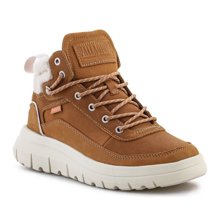 Palladium Pallaflex Cuff Teplé boty 94339-252-M hnědý 1