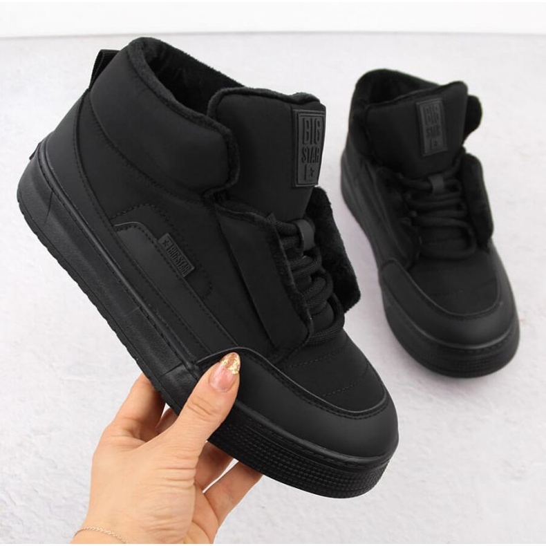 Big Star zateplené holínky OO274A530 INT2064A černá 1