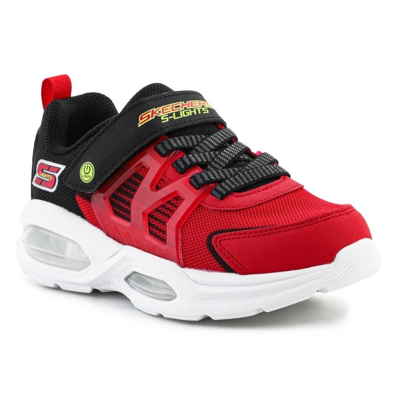 Boty Skechers S-Lights Prisma Trons 400090L-RDBK červený 1