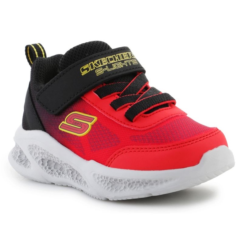 Boty Skechers S-Lights Meteor-Lights-Krendox 401495N-RDBK červené 1