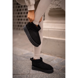 Nízká platforma sněhule Big Star OO274A099 Černá černý 2