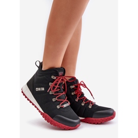 Dámská sportovní obuv Trappers Big Star KK274217 Memory Foam System Black černý 1