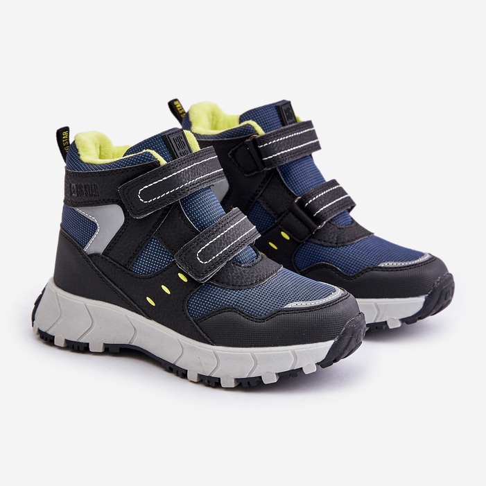 Zateplené dětské sněhule Big Star OO374130 Navy Blue modrý 1