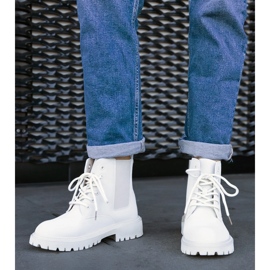 Světle béžové zateplené kotníkové boty značky Brayna béžový 1 Světle béžové zateplené kotníkové boty značky Brayna béžový 1