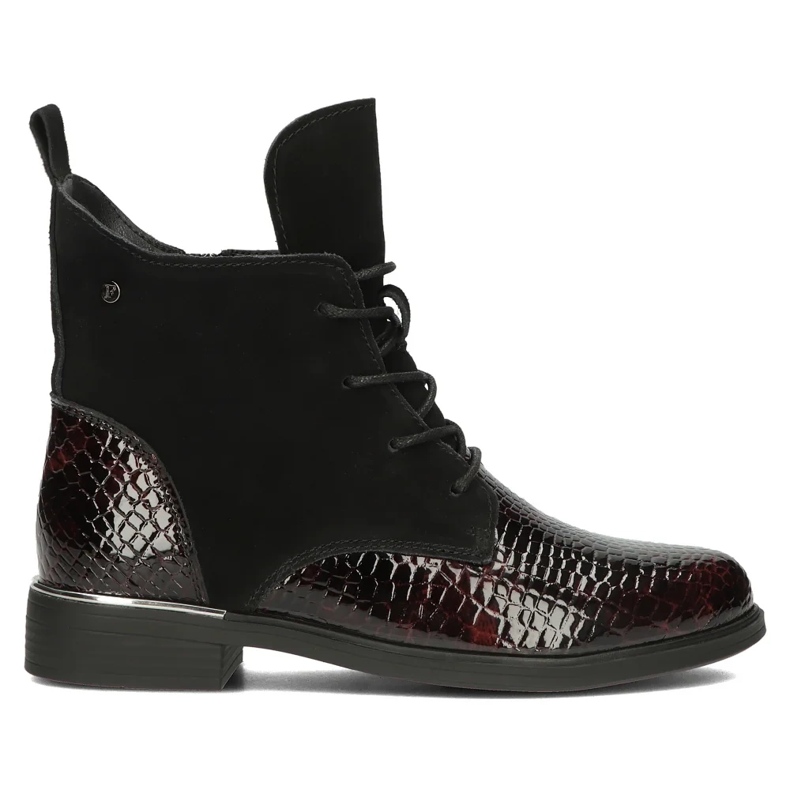 Kožené boty Filippo DBT4749/24 Br Cr hnědé 1