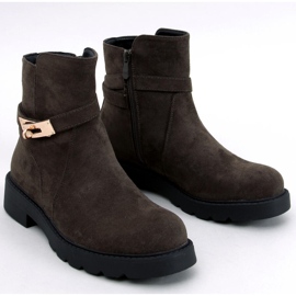 Drapers Zelené semišové ploché kotníkové boty zelená 1 Drapers Zelené semišové ploché kotníkové boty zelená 1