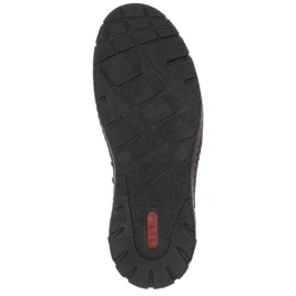 Kožené nepromokavé pánské zateplené hnědé kozačky Rieker B0392-25 hnědý 1 Kožené nepromokavé pánské zateplené hnědé kozačky Rieker B0392-25 hnědý 1