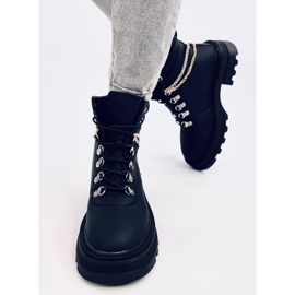 Boty Hudson Black Trapper černá 1