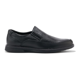 Pánské černé slip-on boty černý 1