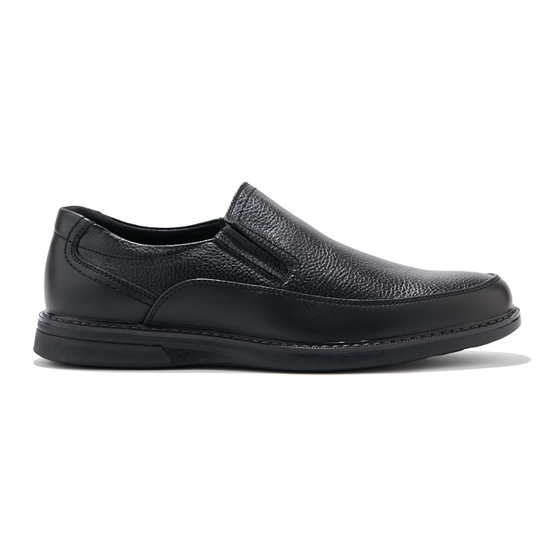 Pánské černé slip-on boty černá 1