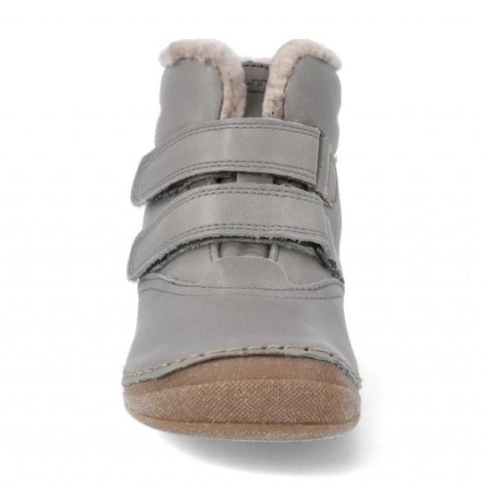 Froddo zimní zateplené boty na suchý zip (G2110113-4) šedá 1
