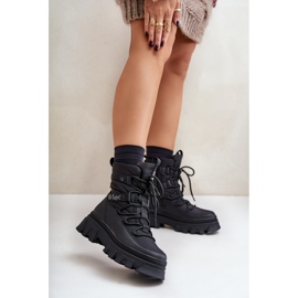 Lee Cooper dámské sněhule na zip LCJ-24-47-3144 černé černý 2