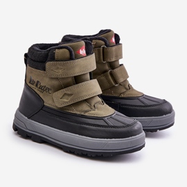 Chlapecké zateplené sněhule Lee Cooper LCJ-23-01-2058 Zelená zelený 1