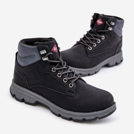 Lee Cooper Pánská turistická obuv Trappers LCJ-24-01-2948 Černá černý 1