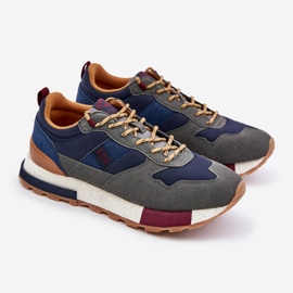 Pánské zateplené tenisky Lee Cooper LCJ-24-03-3006 šedé šedá 1