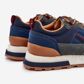 Pánské zateplené tenisky Lee Cooper LCJ-24-03-3006 šedé šedá 2