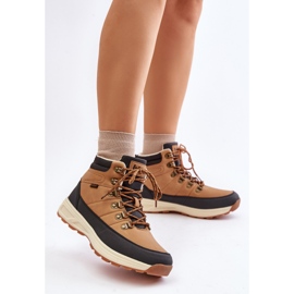 Pánské zateplené turistické boty Lee Cooper LCJ-24-03-3035M Brown Camel hnědý 2 Pánské zateplené turistické boty Lee Cooper LCJ-24-03-3035M Brown Camel hnědý 2