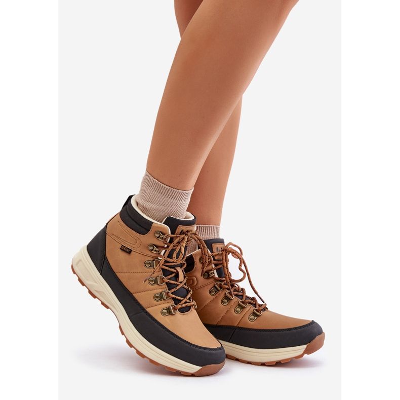 Pánské zateplené turistické boty Lee Cooper LCJ-24-03-3035M Brown Camel hnědý 1 Pánské zateplené turistické boty Lee Cooper LCJ-24-03-3035M Brown Camel hnědý 1