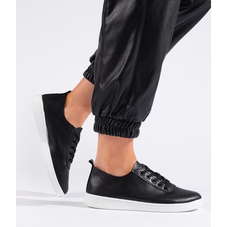 Černé dámské boty černá 1